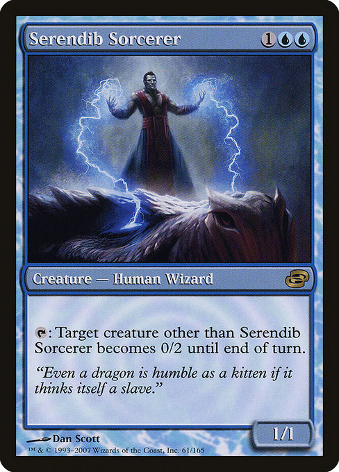 Serendib Sorcerer - Planar Chaos Rare Card