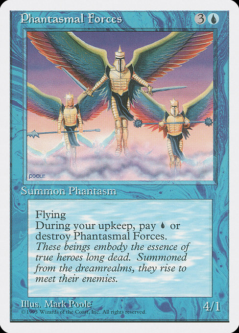 Phantasmal Forces - Fourth Edition Uncommon Card