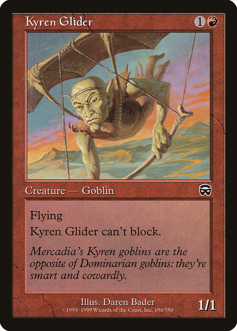 Kyren Glider - Mercadian Masques Common Card