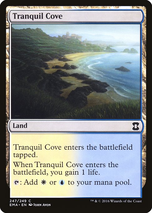 Tranquil Cove - Eternal Masters Common Card