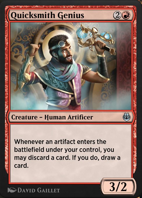 Quicksmith Genius - Kaladesh Remastered Uncommon Card
