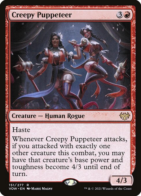 Creepy Puppeteer - Innistrad: Crimson Vow Rare Card