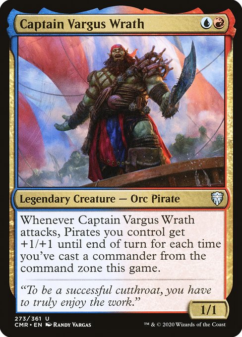 Captain Vargus Wrath - Commander Legends Uncommon Card