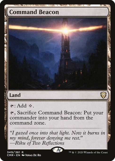 Command Beacon - Commander Legends Rare Card