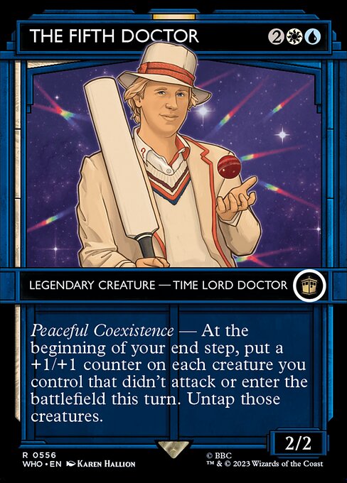 The Fifth Doctor - Doctor Who Rare Card