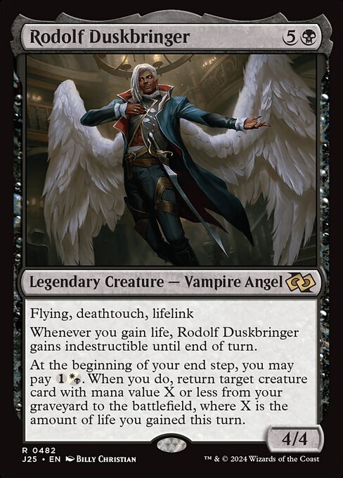 Rodolf Duskbringer - Foundations Jumpstart Rare Card