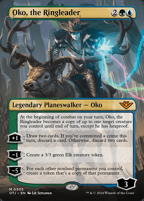 Oko, the Ringleader - Outlaws of Thunder Junction Mythic Card