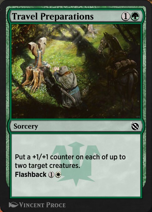 Travel Preparations - Shadows of the Past Common Card