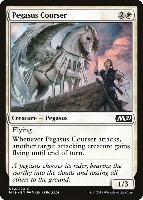 Pegasus Courser - Core Set 2019 Common Card