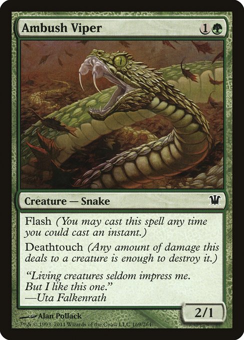 Ambush Viper - Innistrad Common Card