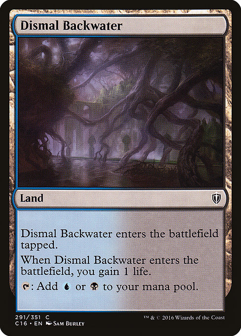 Dismal Backwater - Commander 2016 Common Card