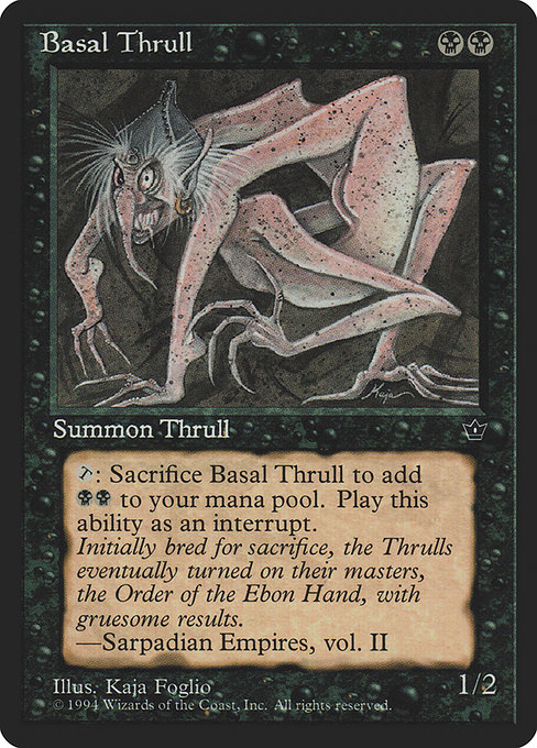 Basal Thrull - Fallen Empires Common Card