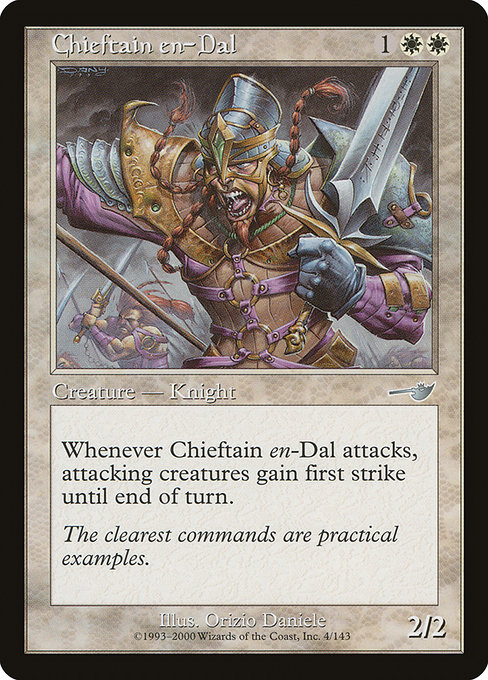 Chieftain en-Dal - Nemesis Uncommon Card