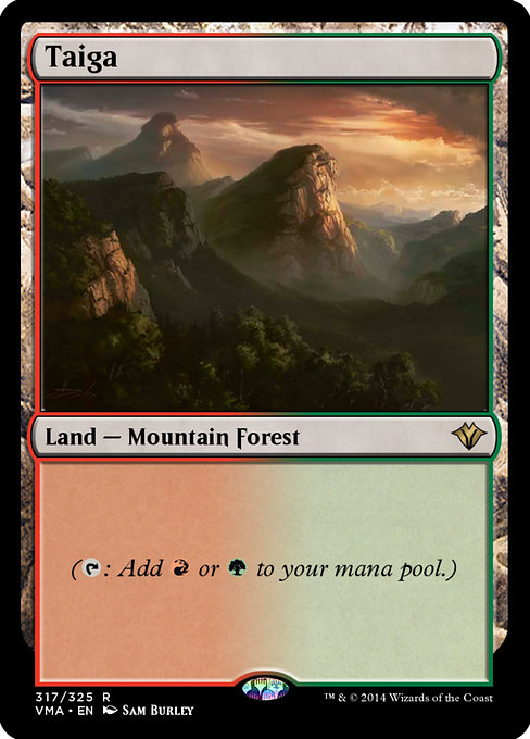 Taiga - Vintage Masters Rare Card