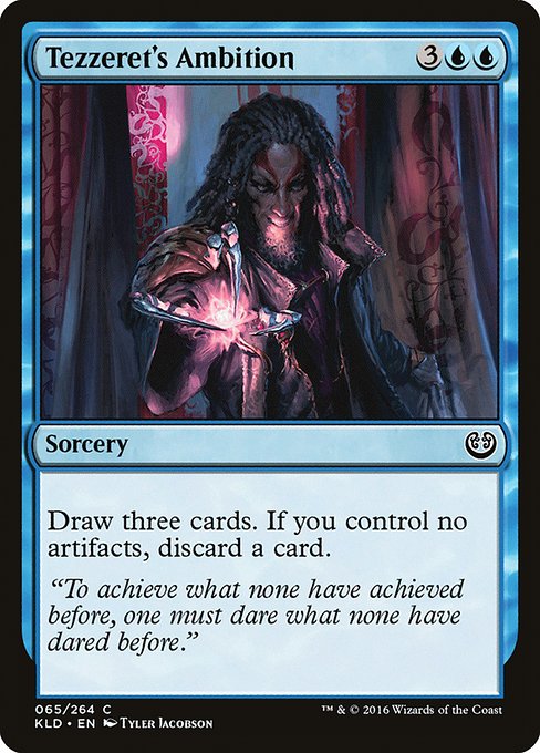 Tezzeret's Ambition - Kaladesh Common Card