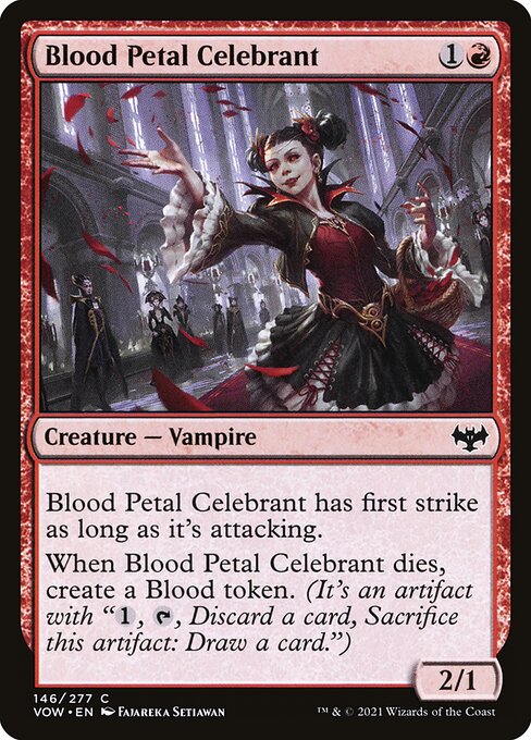 Blood Petal Celebrant - Innistrad: Crimson Vow Common Card