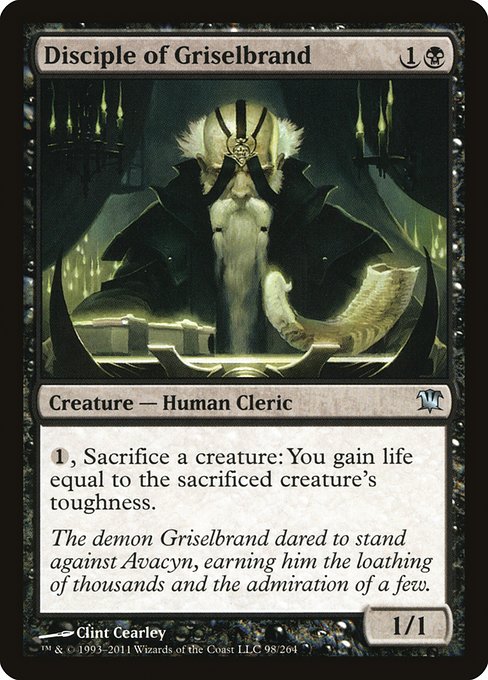 Disciple of Griselbrand - Innistrad Uncommon Card