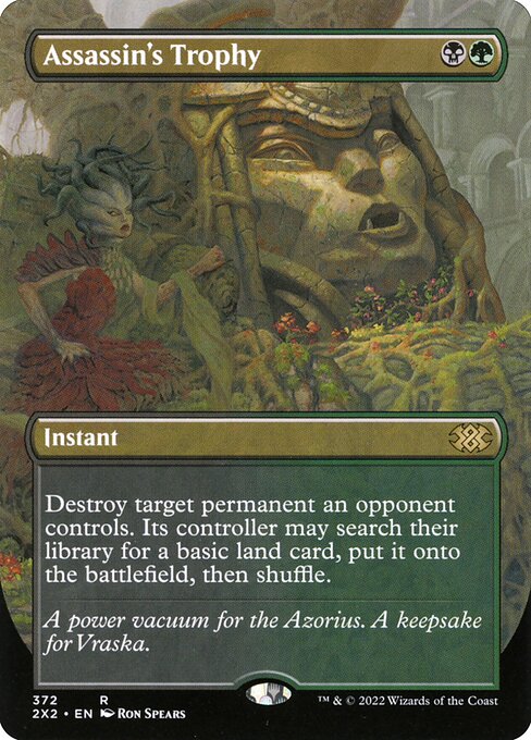 Assassin's Trophy - Double Masters 2022 Rare Card