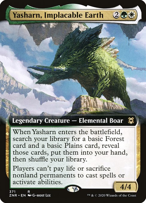 Yasharn, Implacable Earth - Zendikar Rising Rare Card