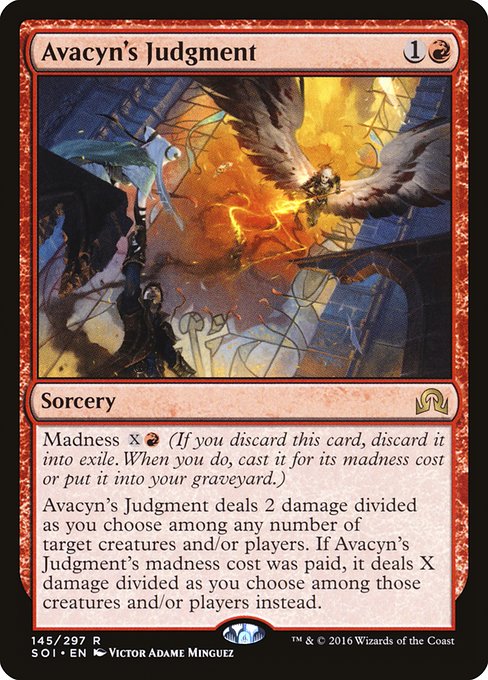 Avacyn's Judgment - Shadows over Innistrad Rare Card