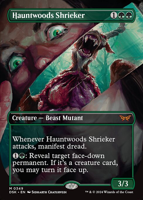 Hauntwoods Shrieker - Duskmourn: House of Horror Mythic Card