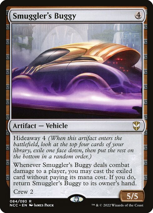 Smuggler's Buggy - New Capenna Commander Rare Card