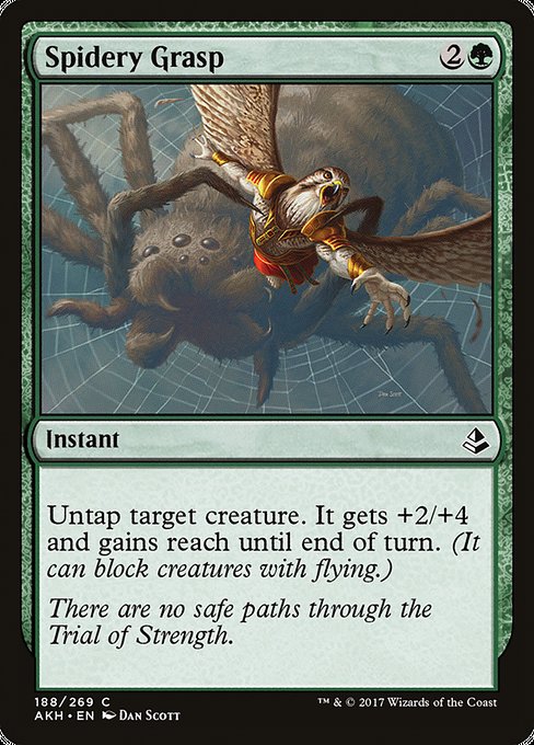 Spidery Grasp - Amonkhet Common Card
