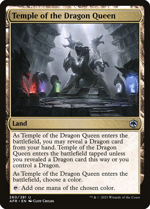 Temple of the Dragon Queen - Adventures in the Forgotten Realms Uncommon Card