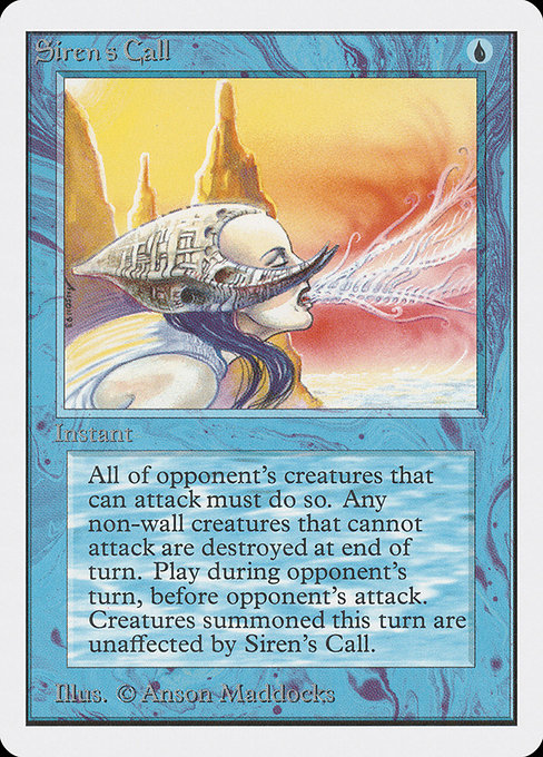 Siren's Call - Unlimited Edition Uncommon Card