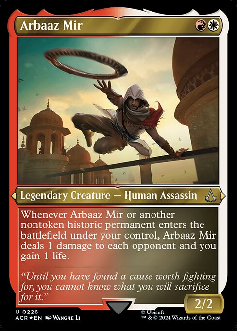 Arbaaz Mir - Assassin's Creed Uncommon Card