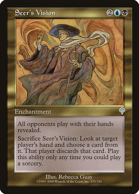 Seer's Vision - Invasion Uncommon Card