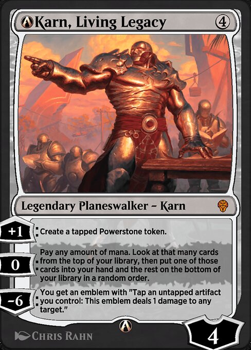 A-Karn, Living Legacy - Dominaria United Mythic Card