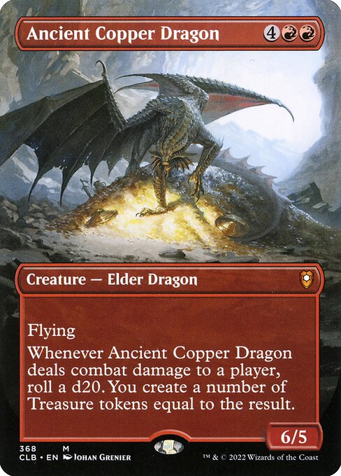 Ancient Copper Dragon - Commander Legends: Battle for Baldur's Gate Mythic Card