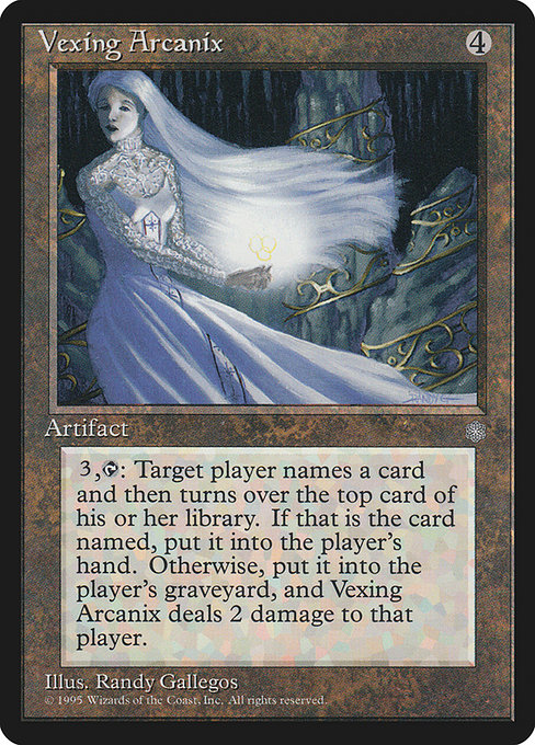 Vexing Arcanix - Ice Age Rare Card