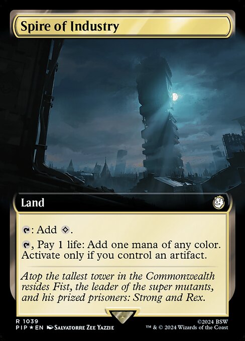 Spire of Industry - Fallout Rare Card