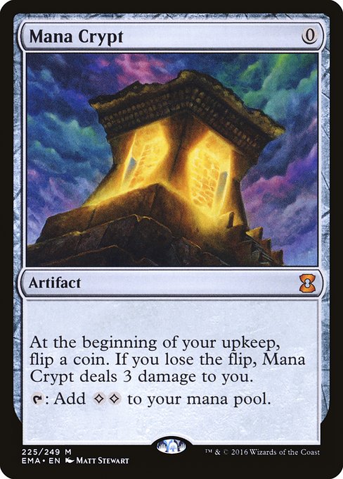 Mana Crypt - Eternal Masters Mythic Card