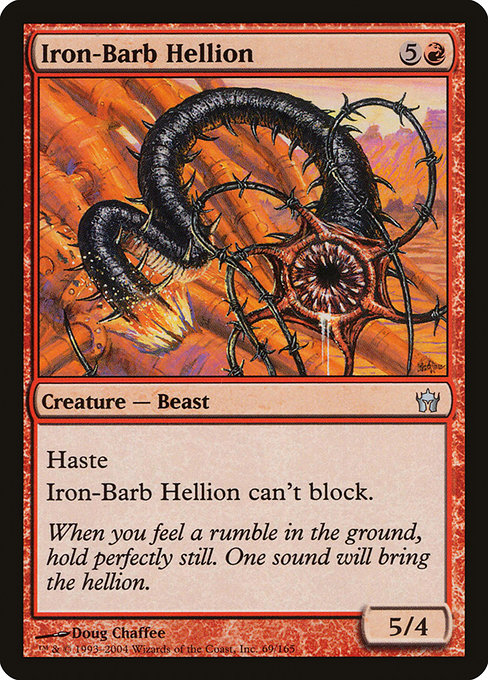 Iron-Barb Hellion - Fifth Dawn Uncommon Card