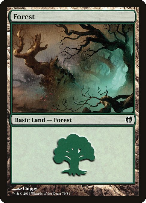 Forest - Duel Decks: Heroes vs. Monsters Common Card