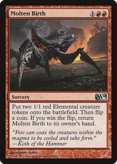 Molten Birth - Magic 2014 Uncommon Card