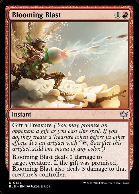 Blooming Blast - Bloomburrow Uncommon Card