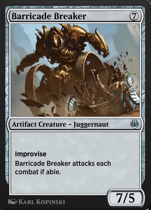 Barricade Breaker - Kaladesh Remastered Uncommon Card