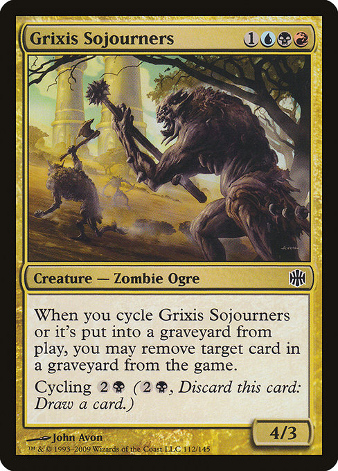 Grixis Sojourners - Alara Reborn Common Card