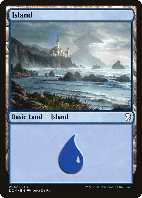 Island - Dominaria Common Card