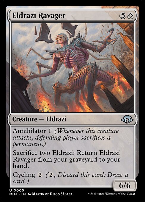 Eldrazi Ravager - Modern Horizons 3 Uncommon Card