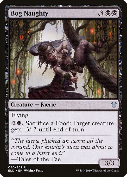 Bog Naughty - Throne of Eldraine Uncommon Card