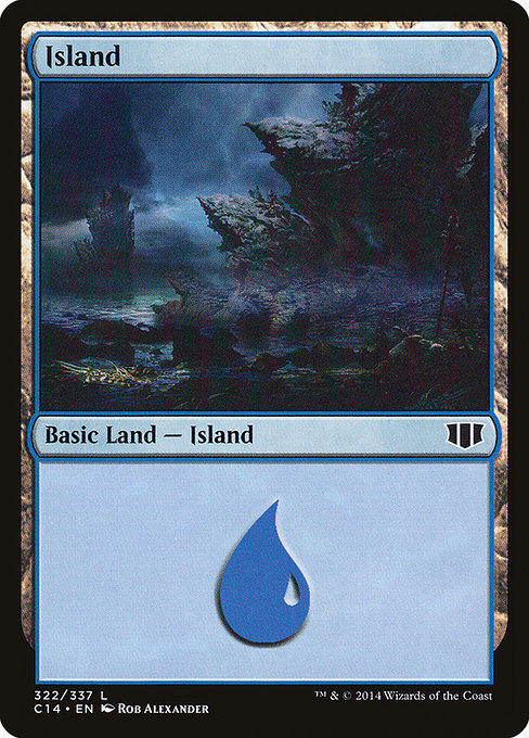 Island - Commander 2014 Common Card