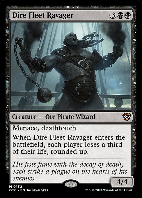Dire Fleet Ravager - Outlaws of Thunder Junction Commander Mythic Card