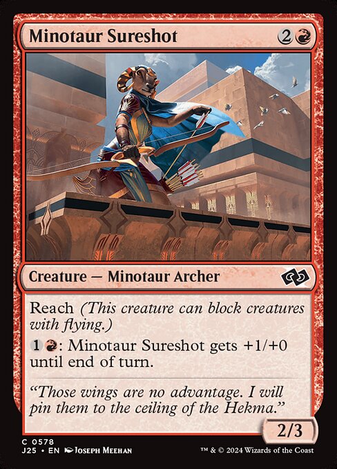 Minotaur Sureshot - Foundations Jumpstart Common Card