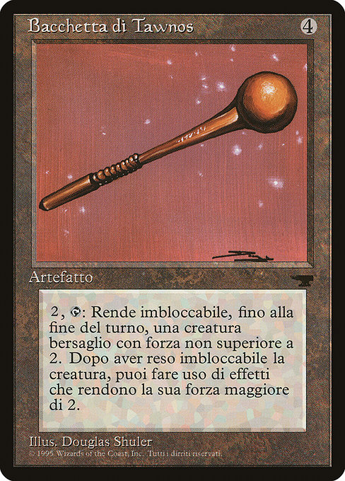 Tawnos's Wand - Rinascimento Uncommon Card