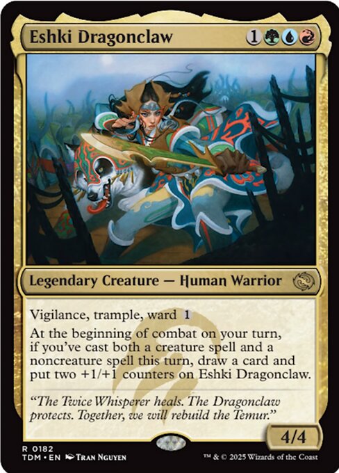 Eshki Dragonclaw - Tarkir: Dragonstorm Rare Card